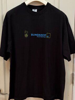 SDI Men's Size XL 100% Cotton S/S T-Shirt "Sundance Film Festival 06". Black
